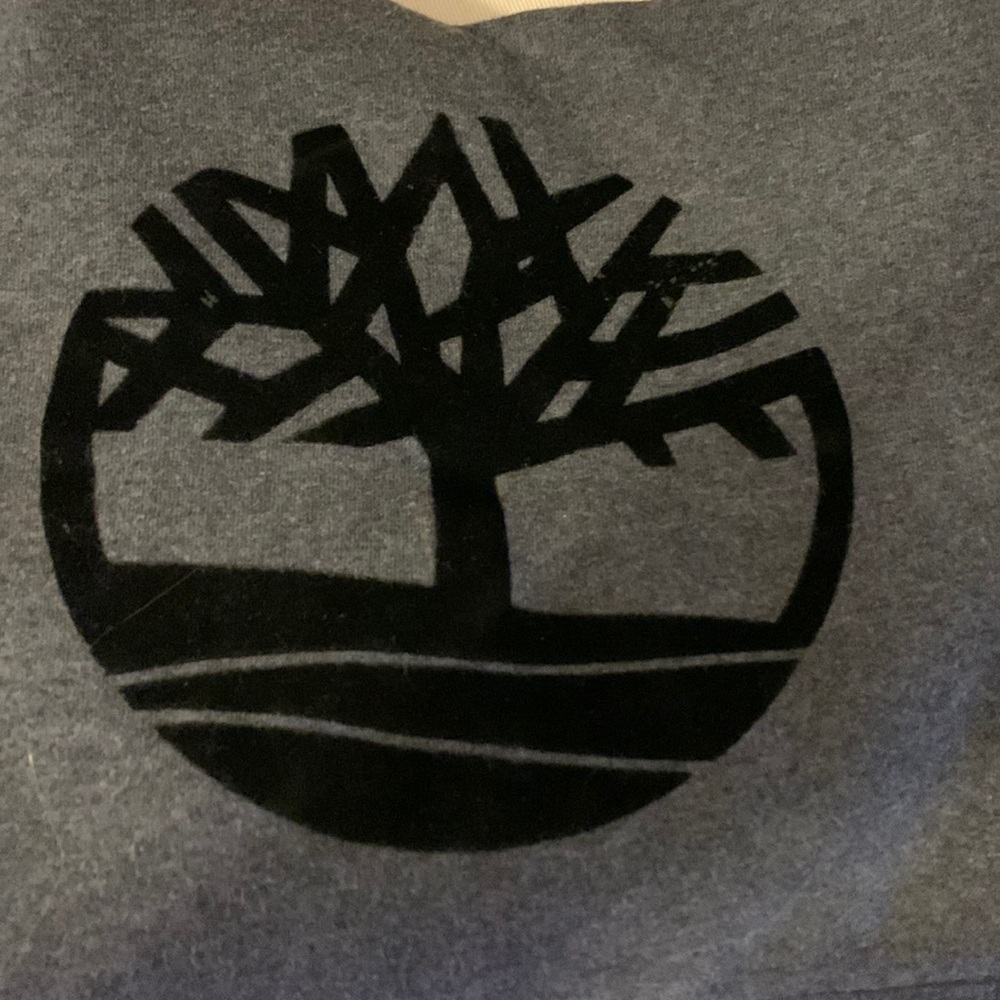 Boys Timberland hoodie, grey large 14-16